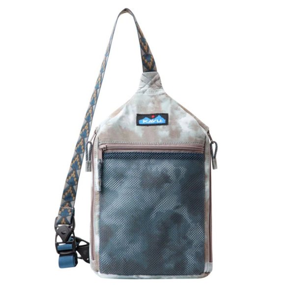 Kavu Handbags - Kavu Women's Wave Tie Dye Yoho Sling Cross Body Bag